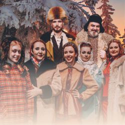 Scene from «Девчата»