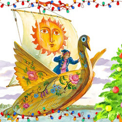 Scene from «Летучий корабль»