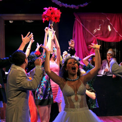 Scene from «Скрипка, бубен и утюг»