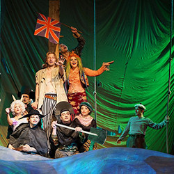 Scene from «Робинзон Крузо»