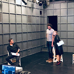 Scene from «Причал»