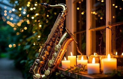 Романтический джаз в оранжерее при свечах. Новогодний концерт