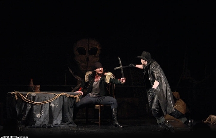 Scene from «Остров сокровищ»