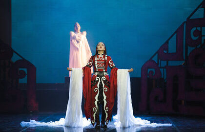 Scene from «Бальжан Хатан»