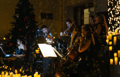 Волшебный свет Нового года. Lumisfera и 3000 свечей