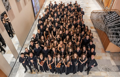 Cцена из «Концерт Российского национального молодежного симфонического оркестра»