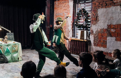 Рождество в домике Петсона