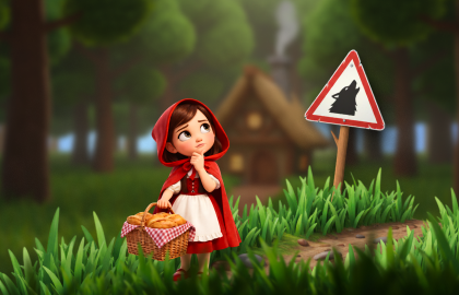 Правила дорожного движения или Приключения Красной Шапочки