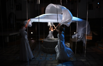 Scene from «Дом Бернарды Альбы»