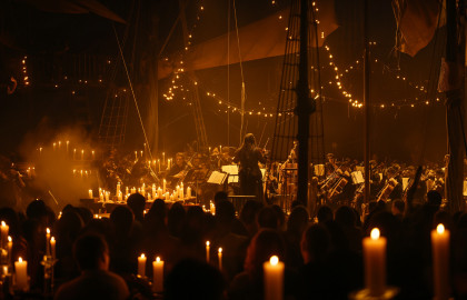 Оркестр CAGMO - Саундтреки Ханса Циммера при свечах