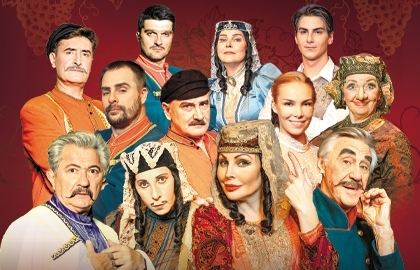 Scene from «Ханума»