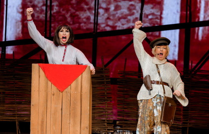 Scene from «Бабий бунт»