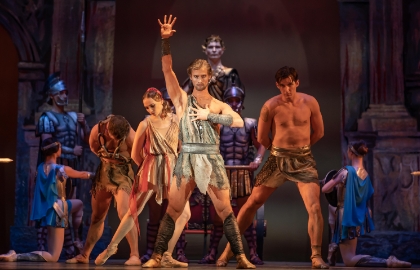 Scene from «Спартак»