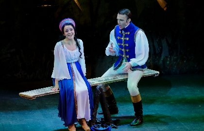 Scene from «Барышня-крестьянка»