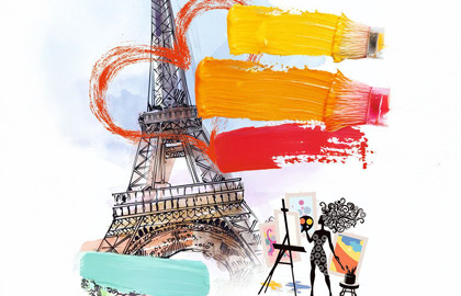 Scene from «Три счастливых дня в Париже»