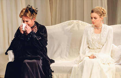 Scene from «Браво Чехов! (О чем пели соловьи)»