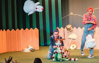 Петсон и Финдус. А где же Юсси? Театр Комикс