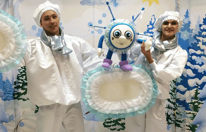 Непослушная снежинка