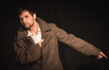 Scene from «Сергей Есенин. Исповедь»