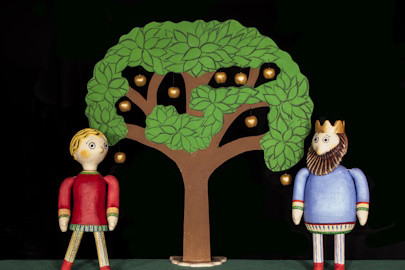 Царевич Ваня на волке сером