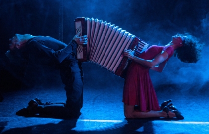 Scene from «Вечер французской песни «Padam Padam»»