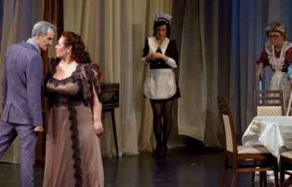 Cцена из «Брак по-итальянски»