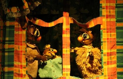 Cцена из «Крошка Енот»