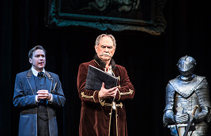 Cцена из «На всякого мудреца довольно простоты»