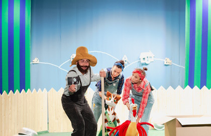 Петсон и Финдус. А где же Юсси? Театр Комикс