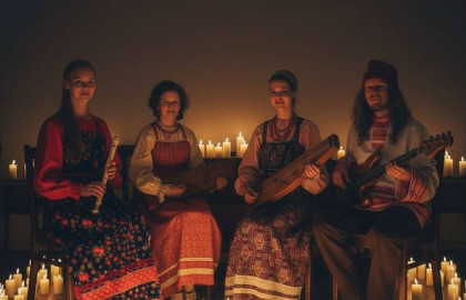 Фолк-концерт при свечах в старинном особняке