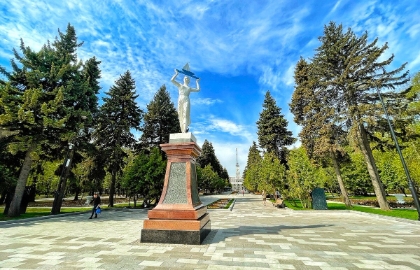 Салют Великой Победы в порту пяти морей