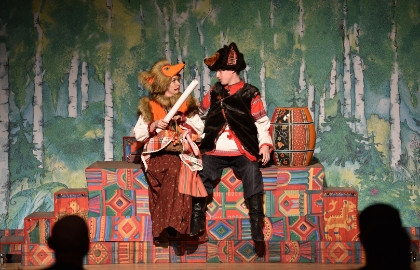 Теремок. Кот и Лиса