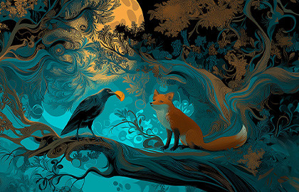 Artfonix. «Басни Крылова» с живой музыкой и чтецом