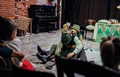 Рождество в домике Петсона