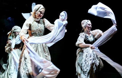 Cцена из «Ромео и Джульетта»