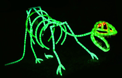 Представление световых кукол