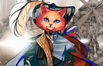 Cцена из «Кот в сапогах»