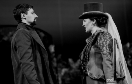 Scene from «Отцы и дети»