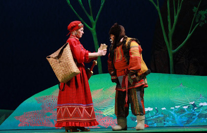 Сказка о Бабе-Яге и Василисе-работнице