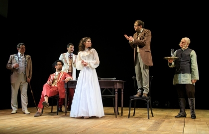 Scene from «Opus 40. Бесприданница (Театр им. Горького, Минск)»