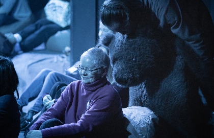 Сказка с закрытыми глазами. Ёжик в тумане