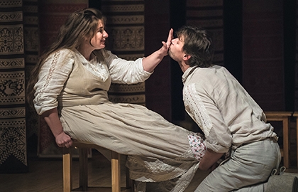 Scene from «Любовь и голуби»