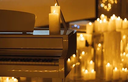 Рояль при свечах: Лунная соната. К Элизе. Вальсы Шопена