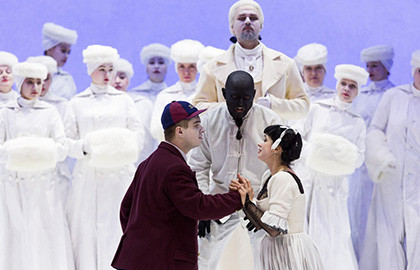 Scene from «Волшебная флейта»