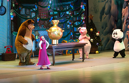 Маша и Медведь. Очень детективная история