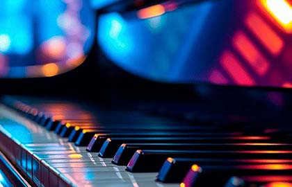 Театральный орган в усадьбе. Вечер при свечах. Неоклассика