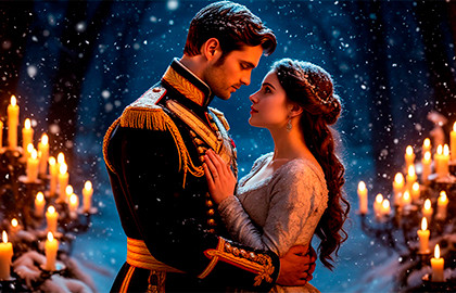 Метель при свечах. Пушкин. Свиридов