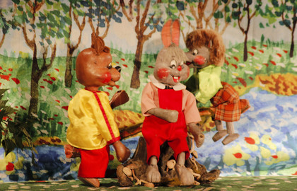 Ёжик, Зайка и Топтыжка