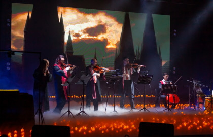 Artfonix. Песочное шоу "Гарри Поттер: музыка магии"