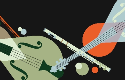 Музыка для флейты, скрипки и альта